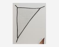 "Un flet à regard (avec 3 trous pour tenir) - Les blessures sont les réparations 3" - "A trap for the gaze (with 3 holes to hold) - Injuries are repairs 3" - Indian ink, graphite pencil, lacker paint on Tyvek paper, 3 pins 90 x 116 cm