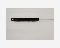 "Rature pour deux" - "A deletion for two" (detail) - 2024 - graphite pencil and Indian ink on Tyvek paper, 2 needles - 45 x 247 x 2 cm