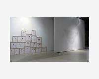 "Le fruit défendu", Lieu Commun, Namur (B) , Galerie du Beffroi, 2015, 9 artistes autour d'Evelyne Axell, exhibition vue 